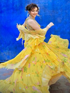 Rubina Dilaik steals hearts in vibrant desi outfits