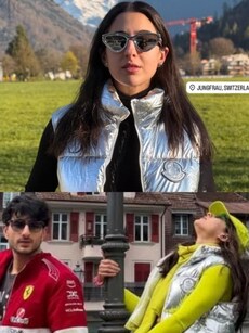 PICS: Sara Ali Khan’s dreamy Swiss vacay with her mother and brother Ibrahim