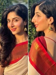 Mawra Hocane Redefines Elegance with Her Latest Saree Look