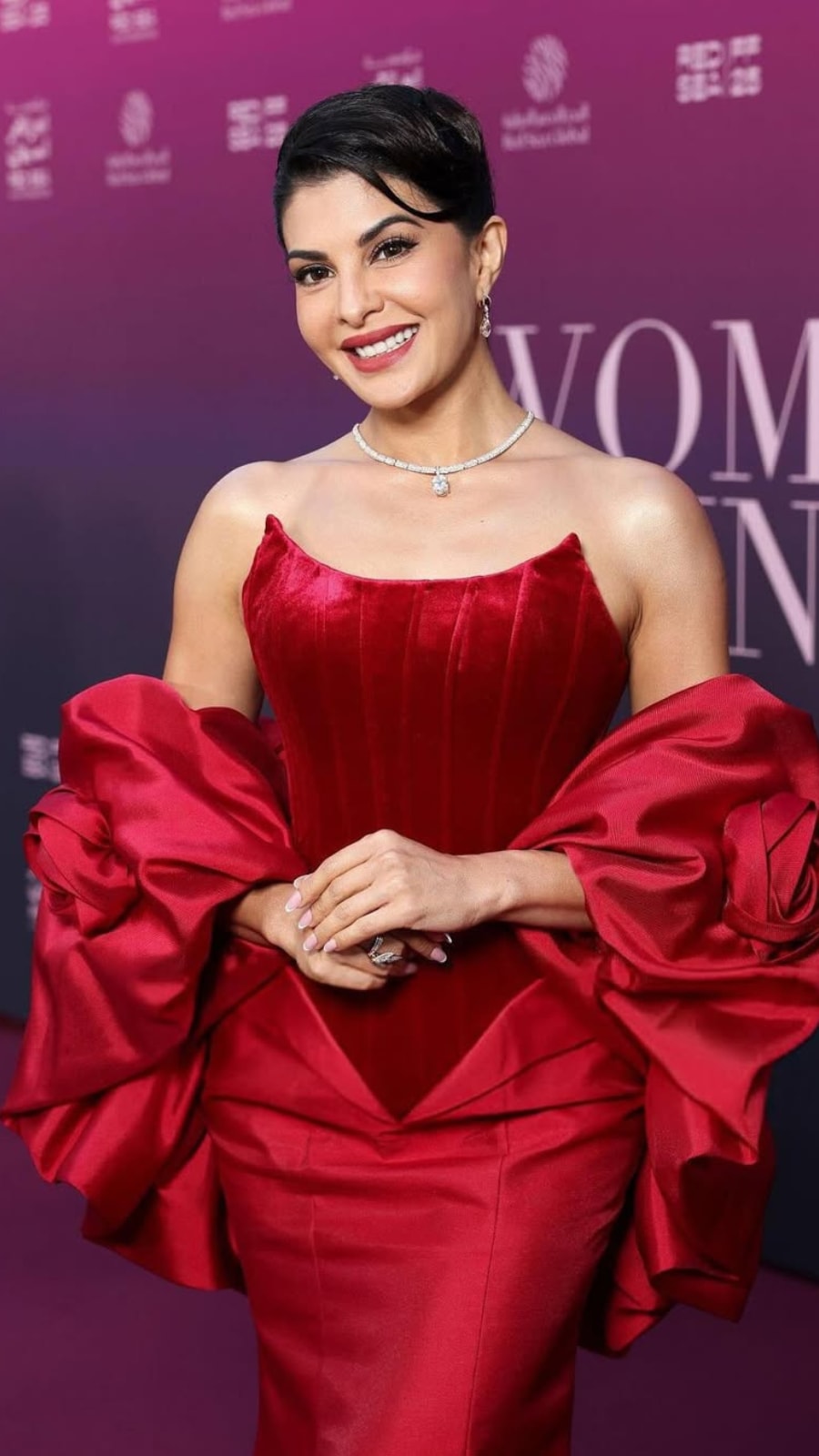 Jacqueline Fernandez is a beauty in red at Cannes: See her looks