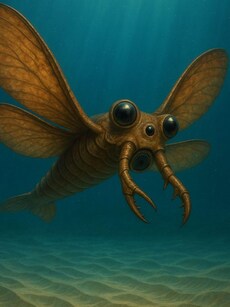 Meet Mosura Fentoni: 3-Eyed Sea Predator from 500 Million Years Ago