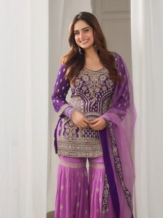 Ayesha Khan nails desi chic in suits & sarees