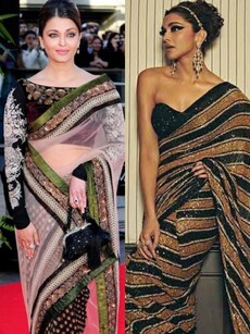 When celebs stunned in sarees on the Cannes Red carpet