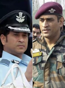 Top 5 Indian cricketers who hold military ranks