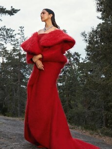 Deepika Padukone Dazzles in fiery Red for Cartier