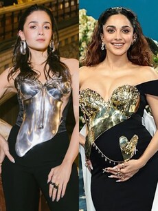 Celebs who aced the breastplate trend