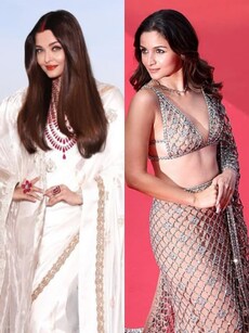 From Aishwarya&rsquo;s sindoor to Alia Bhatt&rsquo;s Gucci saree; stunning Cannes moments