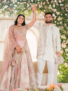 Rinku Singh Gets Engaged to Samajwadi Party MP Priya Saroj &ndash; See Pics