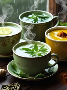 5 best herbal immunity drinks to cure monsoon infections