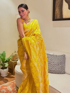 Shraddha Arya Radiates Elegance in Stunning Ethnic Ensemble