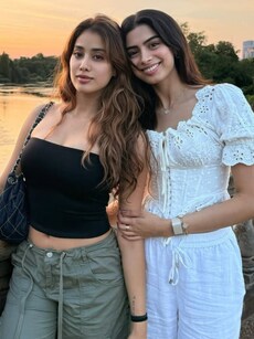 Janhvi and Khushi Kapoor serve stylish sister vibes; see pics