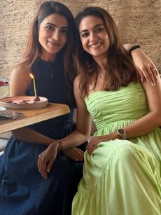 Keerthy Suresh&rsquo;s June dump features Samantha Ruth Prabhu