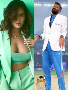 Esha Gupta addresses rumours about dating Hardik Pandya