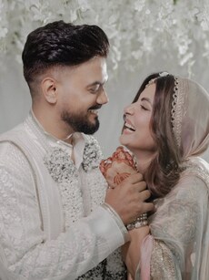 Hina Khan and Rocky Jaiswal&rsquo;s dreamy wedding moments