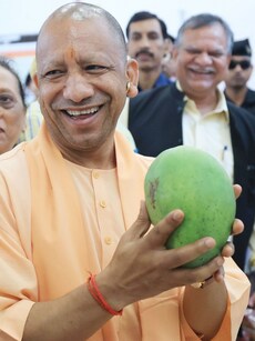 ‘Yogi Mango’ Leaves CM Yogi Surprised at UP Mango Festival 2025