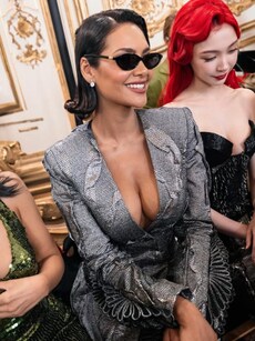 Esha Gupta Turns Up the Heat at Paris Fashion Week