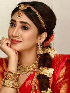 Shivangi Joshi’s South Indian Bridal Elegance in BALH3