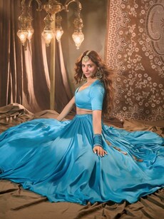 Aamna Sharif’s Turquoise Lehenga Is Every Girl’s Style Fantasy