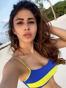 Mouni Roy Flaunts Enviably Toned Figure in Best Bikini Looks