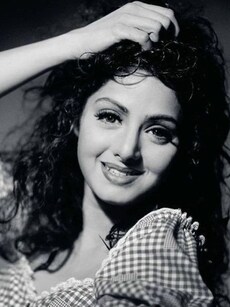 Sridevi: The Art of Stillness in Monochrome
