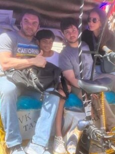 Seema Sajdeh’s London trip with ex Sohail Khan and family