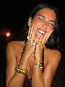 Dua Lipa rings in 30 with style and sparkle, see pics