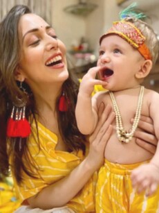 Celebrities who dressed their kids as Radha and Kanha