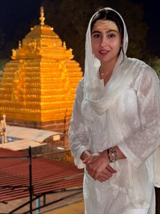 A look at Sara Ali Khan’s spiritual side on her birthday