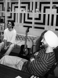 BTS of Diljit Dosanjh and Aryan Khan’s musical collab for The B***ds of Bollywood