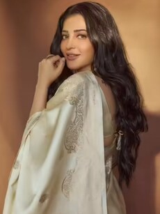 10 Radiant Pictures of Shruti Haasan in Saree