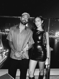 Hardik Pandya and girlfriend Maheika Sharma’s romantic moments 