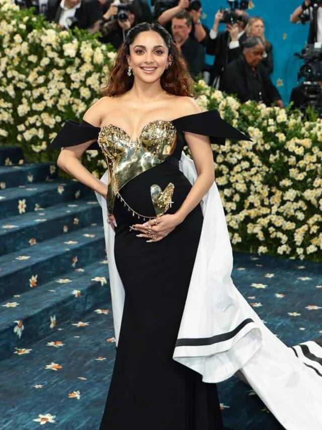 Kiara Advani’s First Red Carpet Look After Embracing Motherhood