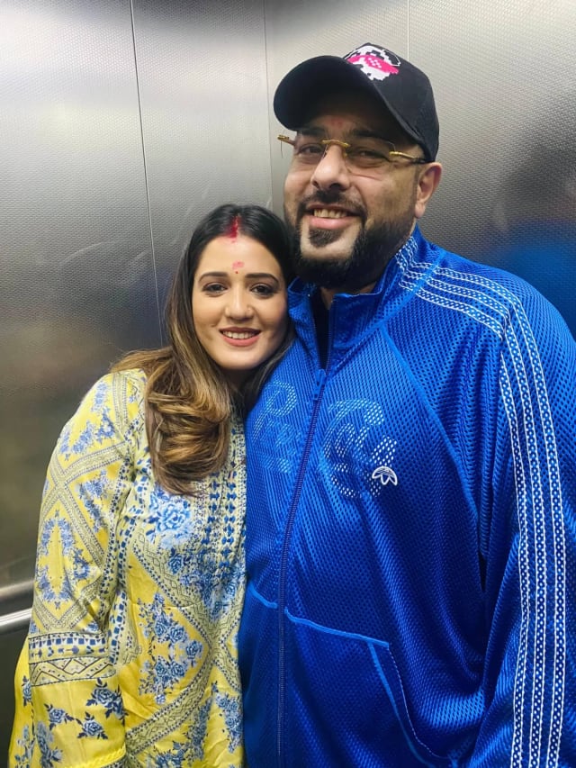 Romantic Pictures Of Newlyweds Badshah And Isha Rikhi