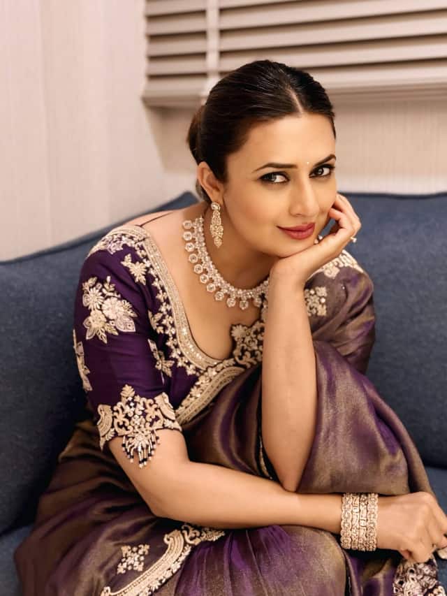 10 Stunning Saree Pictures Of Mom-To-Be Divyanka Tripathi