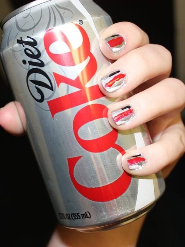Decoding The Diet Coke Nail Trend