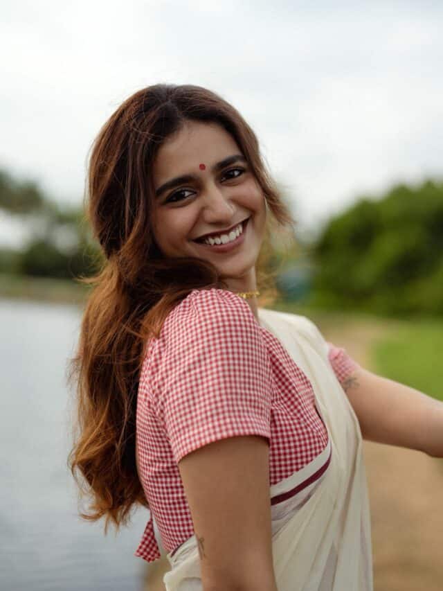 Priya Prakash Varrier Wows In Onam Look